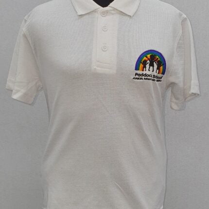 Paddock Primary School White Polo Shirt-0